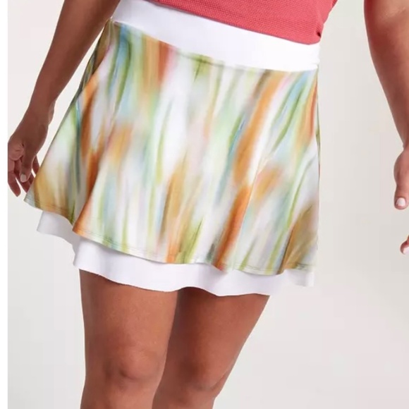 NWT Calia Golf Skort Multi Color with pockets Sz M - Picture 1 of 12